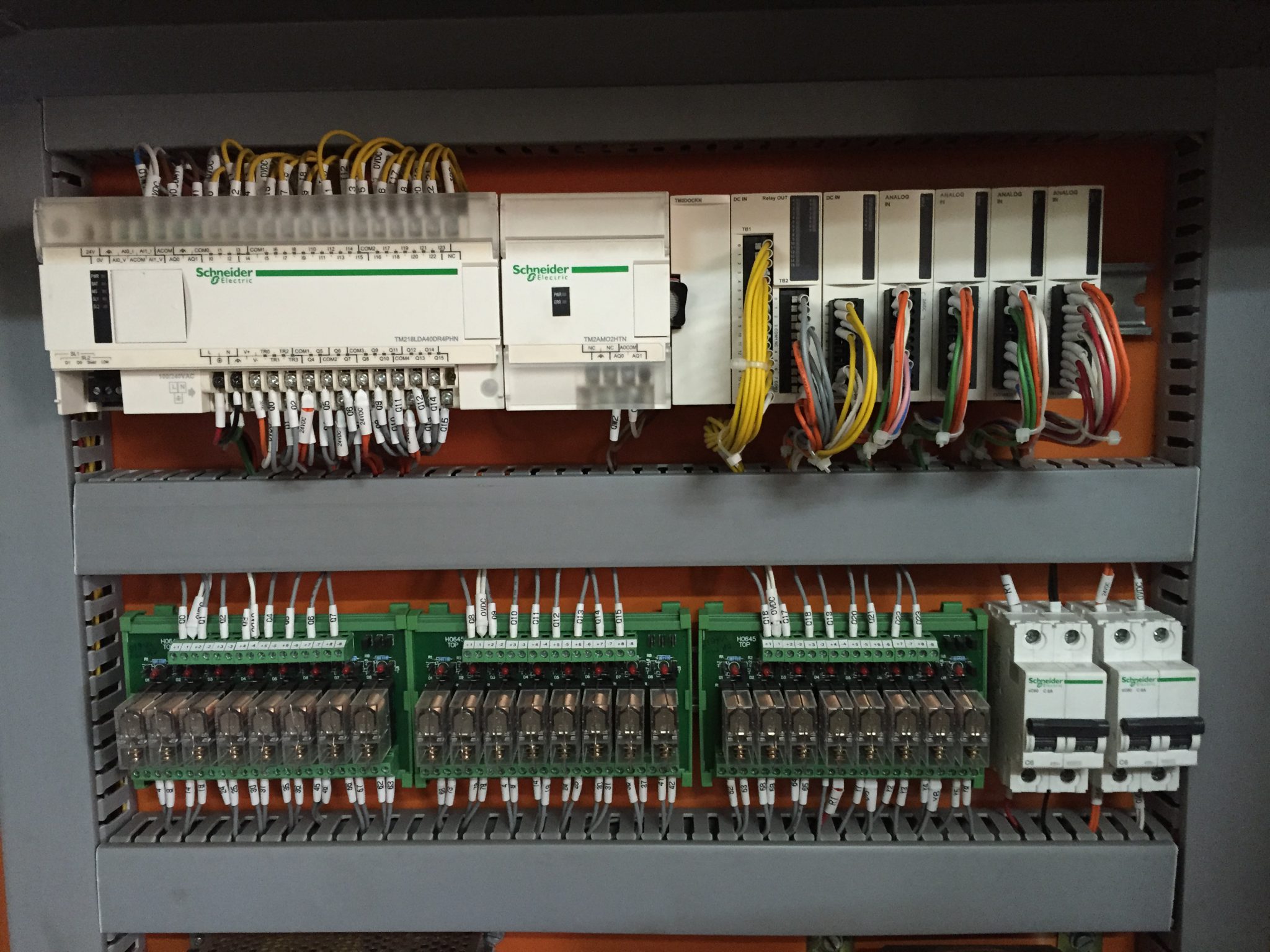 control board control panel